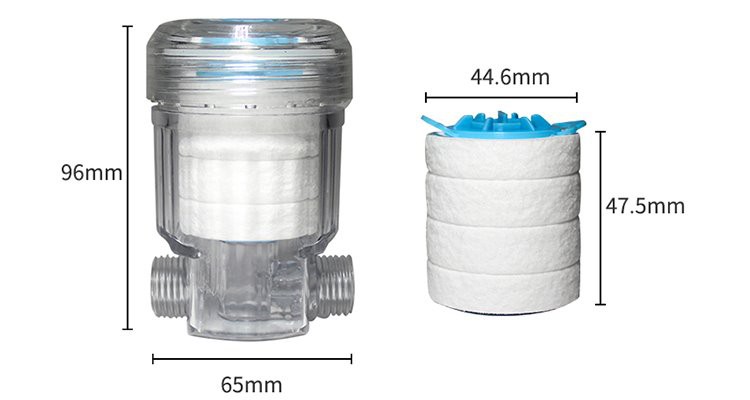 2.Size of Kitchen Faucet Front Filter